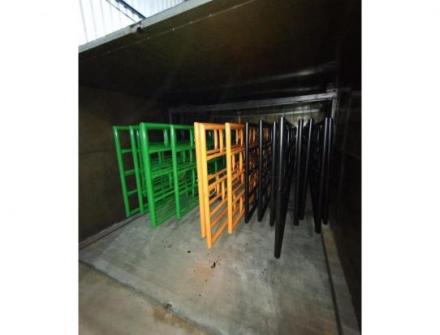 PORTEIRAS NA PINTURA ELETROTÁTICA E DOBRADIÇA em Juruena MT