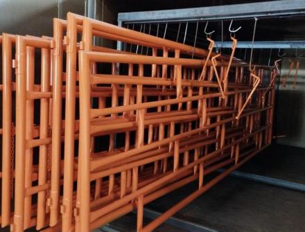 PORTEIRAS NA PINTURA ELETROTÁTICA E DOBRADIÇA em Juruena MT